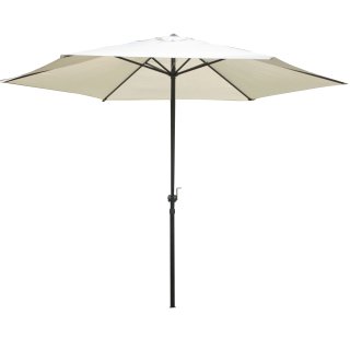 Sonnenschirm mit Handkurbel und Luftauslass