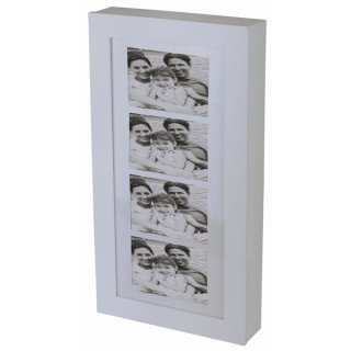 Schmuck Schränkchen Heidrun Tür mit 4 Fotos 56x30x8 cm