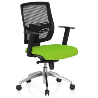 Bürostuhl - Drehstuhl CORAL NET schwarz-grün