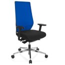 Bürostuhl - Drehstuhl EINDHOVEN 700 schwarz-blau