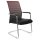 Konferenzstuhl - Besucherstuhl - Stuhl FORMA V schwarz-rot