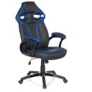 Gaming Stuhl - Bürostuhl TUNIS schwarz - blau
