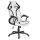 Gaming Stuhl - Bürostuhl TUNIS weiß - schwarz