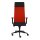 Bürostuhl TRONHILL Solium Executive rot mit verstellbaren Armlehnen