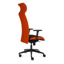 Bürostuhl TRONHILL Solium Executive orange mit verstellbaren Armlehnen