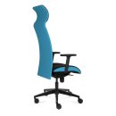 Bürostuhl TRONHILL Solium Executive blau mit verstellbaren Armlehnen
