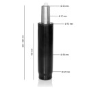 Gasfeder - Gasdruckfeder S - schwarz, 25-32 cm