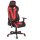 Gaming Stuhl - Bürostuhl RIDGE 12 schwarz - rot