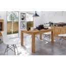 Ausziehbarer Tisch Esstisch VENTO aus Massivholz