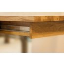 Ausziehbarer Tisch Esstisch VENTO aus Massivholz