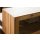 TV-Lowboard STEEL mit 3 Türen aus Massivholz