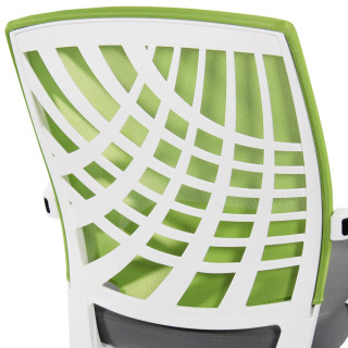 Bürostuhl / Drehstuhl SPRINGS grau / grün