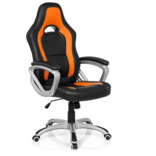 Gaming Stuhl / Bürostuhl GAMING ZONE PRO AB100 schwarz / orange