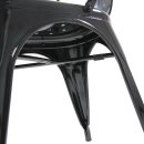 Stuhl VANTAGGIO COMFORT metallic schwarz