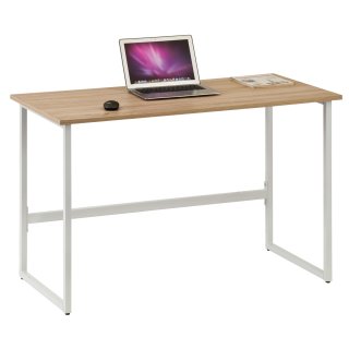 Schreibtisch / Computertisch WORKSPACE LIGHT Eiche hell / Weiß