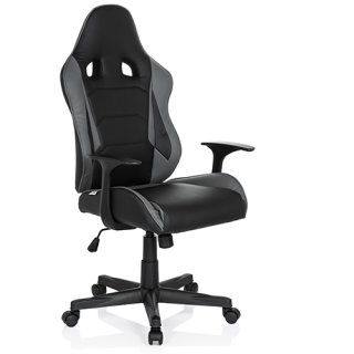 Gaming Stuhl / Bürostuhl GAMER schwarz / grau