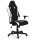 Gaming Stuhl / Bürostuhl GAMER schwarz / weiß
