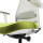 Bürostuhl / Drehstuhl CHIARO T2 WHITE grün / grau