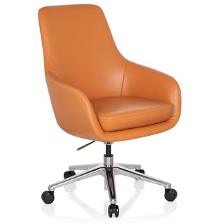 Bürostuhl / Chefsessel BAREN orange
