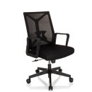 Bürostuhl / Drehstuhl ENCO schwarz klappbar