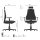 Bürostuhl / Drehstuhl MOVE MA Netzstoff / Stoff schwarz