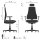Bürostuhl / Drehstuhl INSPERO Netzstoff / Stoff schwarz
