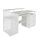 Computertisch / Schreibtisch WORKSPACE H IV mit Standcontainer weiß