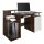 Computertisch / Schreibtisch WORKSPACE H IV 137 x 60 cm mit Standcontainer walnuss / weiß
